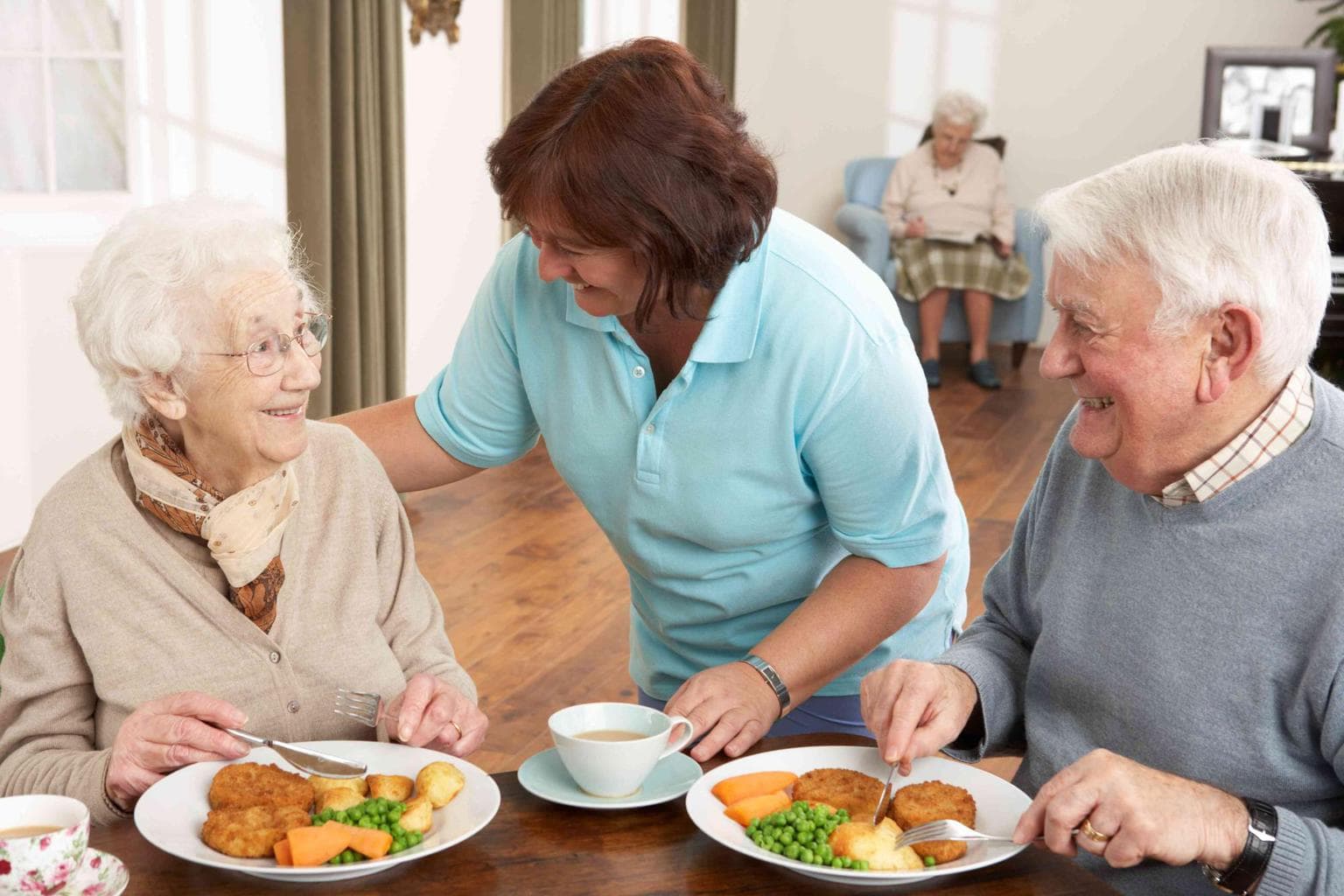 питание в доме престарелых